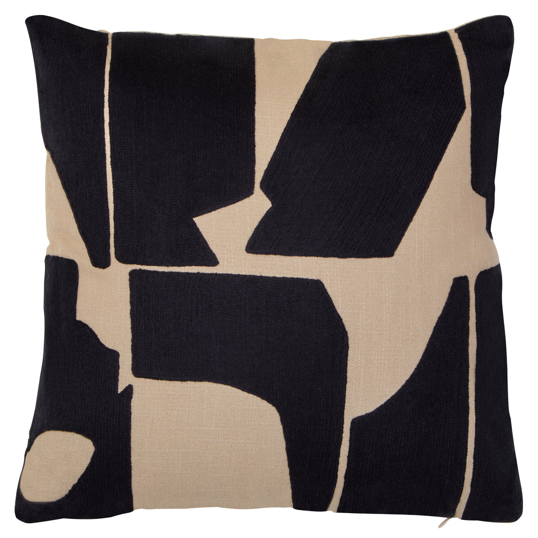 Natural and Black Cushion Oakridge Square Ozella