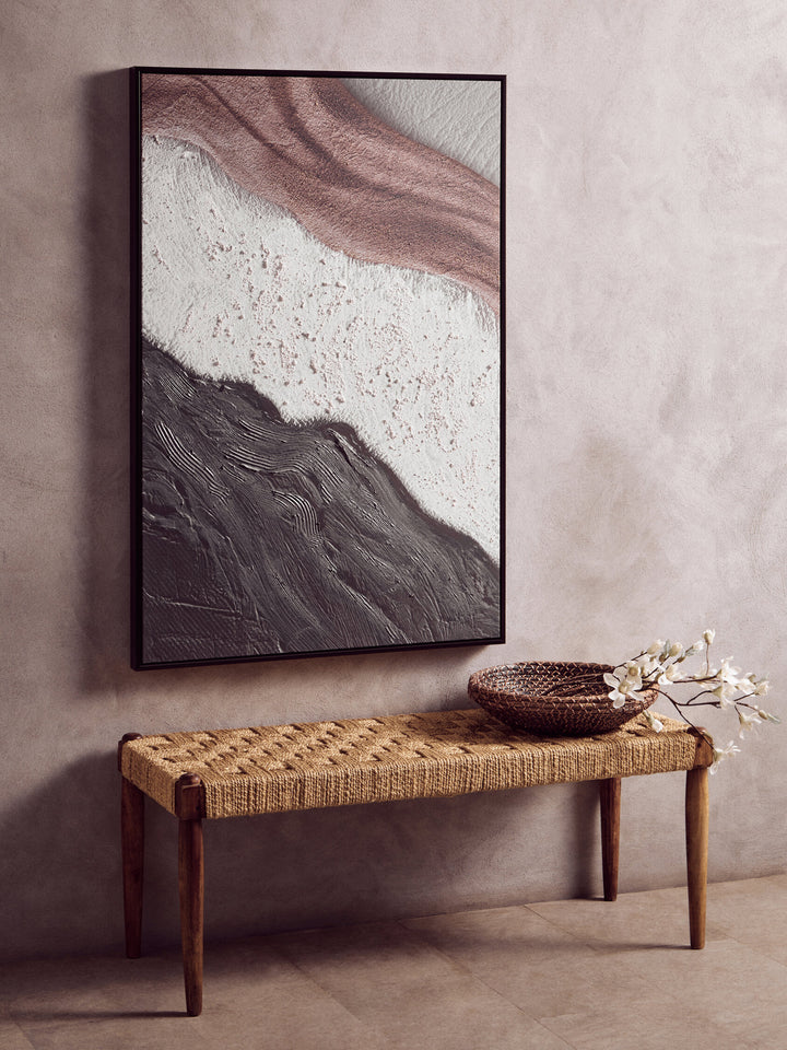 Sundown Tones Wall Textured Art Earthy