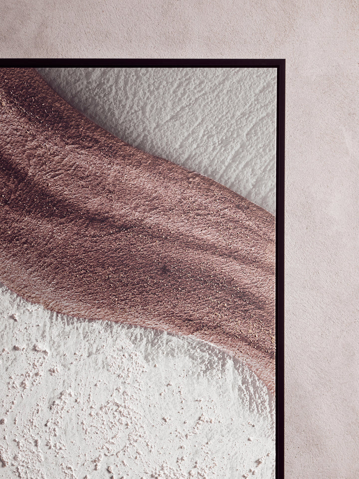 Sundown Tones Wall Textured Art Earthy