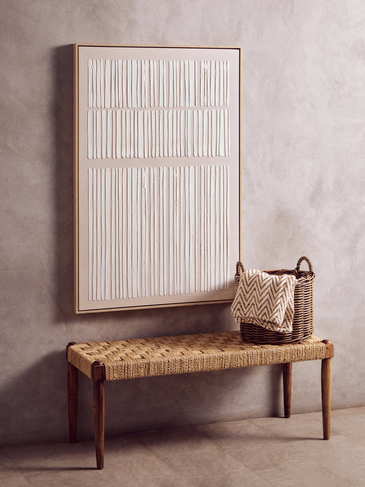 Textured Wall Canvas Sundown Natural Art