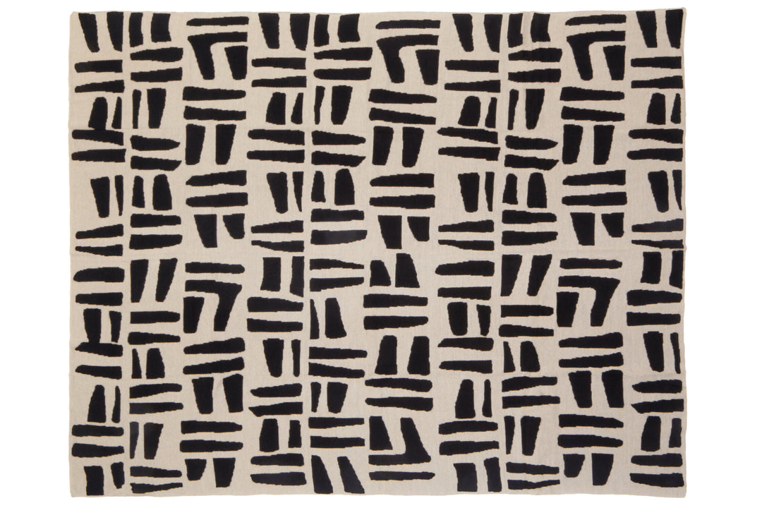 Natural And Black Throw Ozella Oakridge