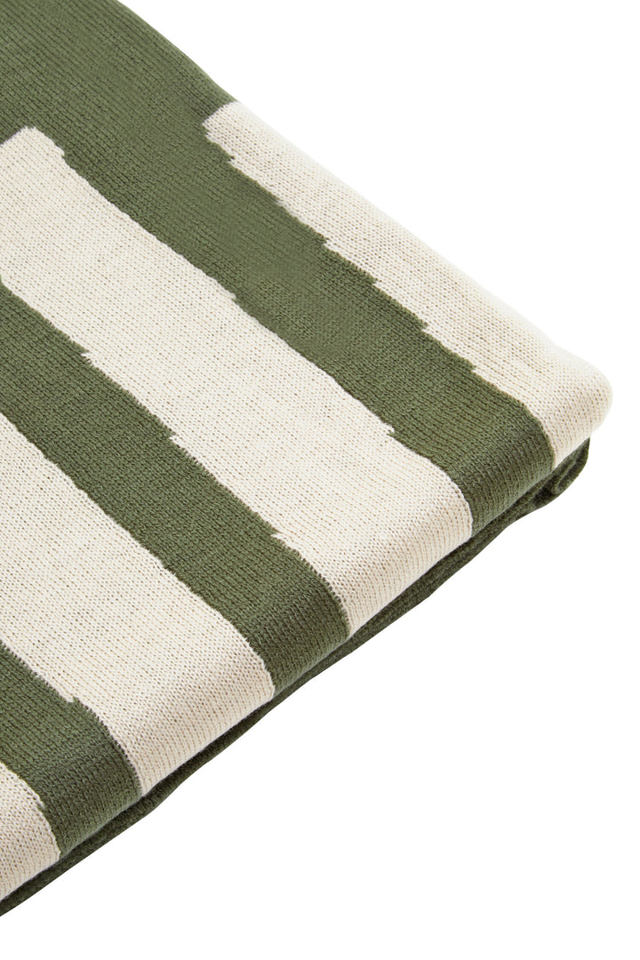 And Ozella Natural Green Oakridge Throw
