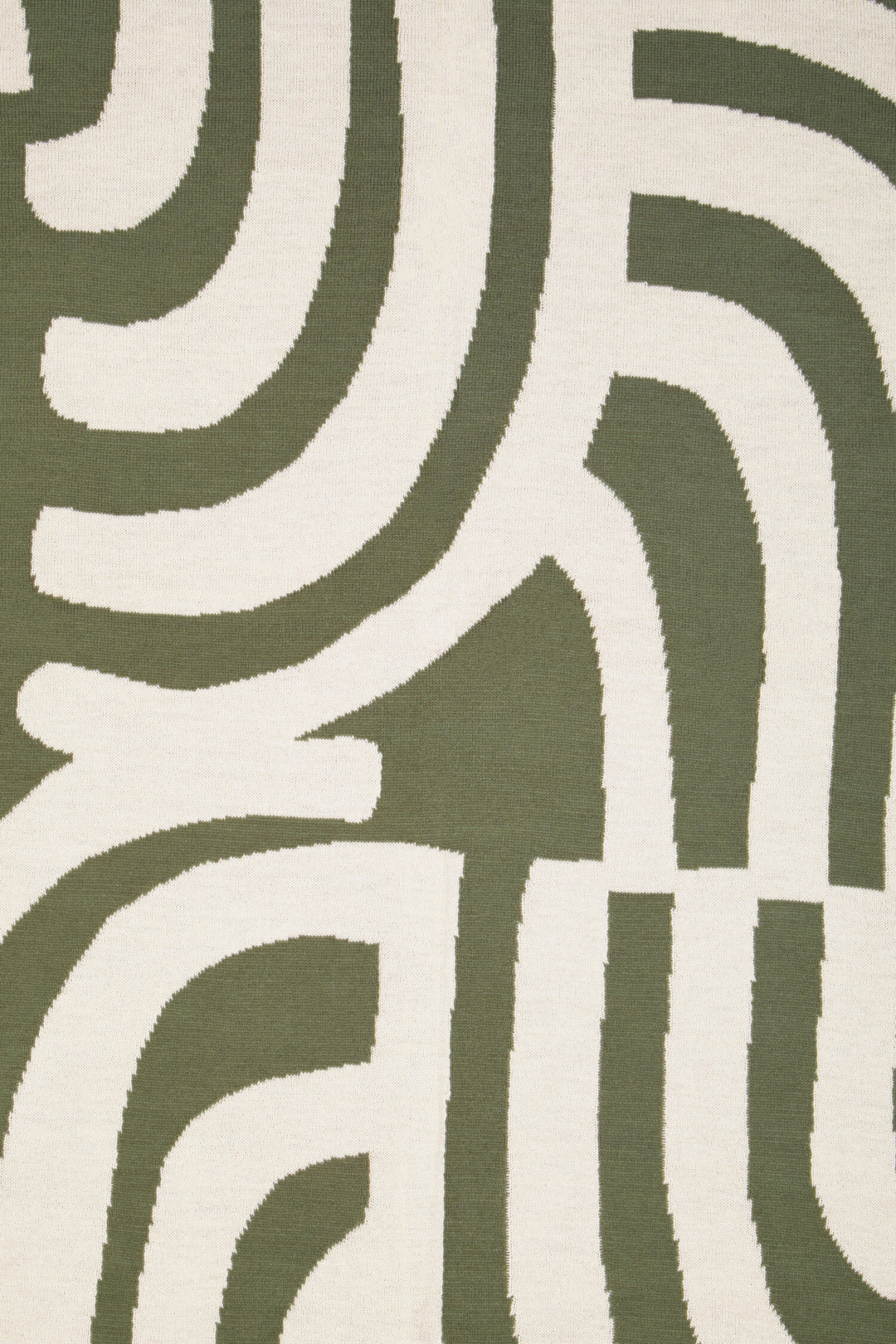 And Ozella Natural Green Oakridge Throw