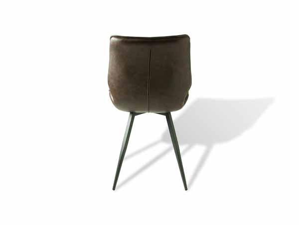 Junelle Dining Chair Vegan Leather Chestnut SET OF 2