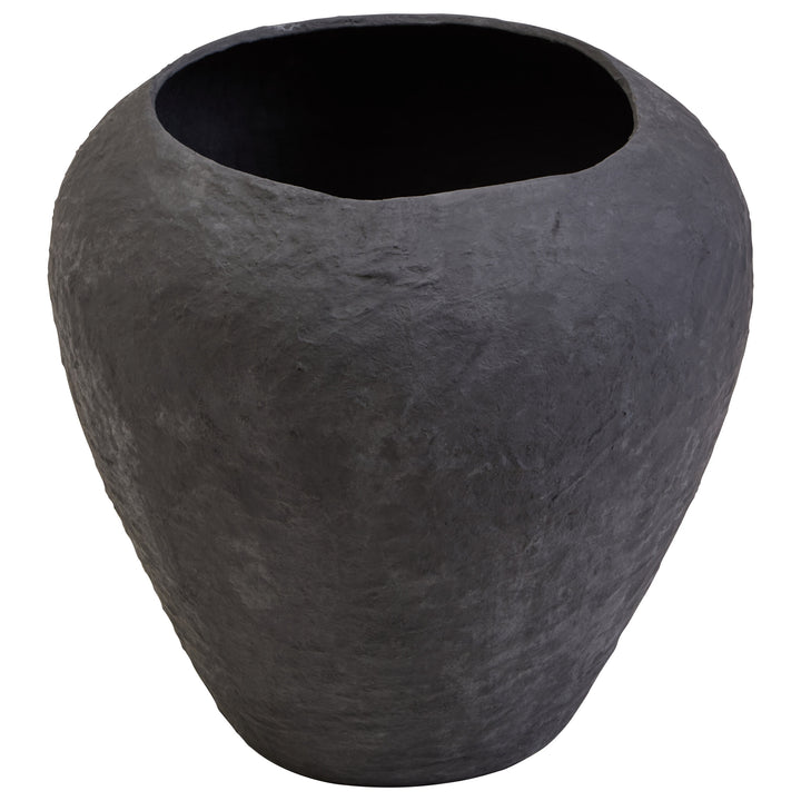 Planter Cotton Large Ravessa Black Mache