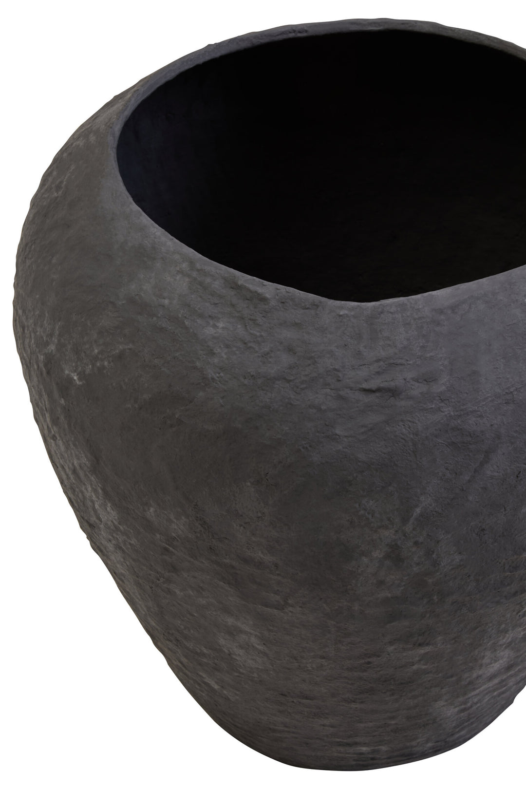 Planter Cotton Large Ravessa Black Mache