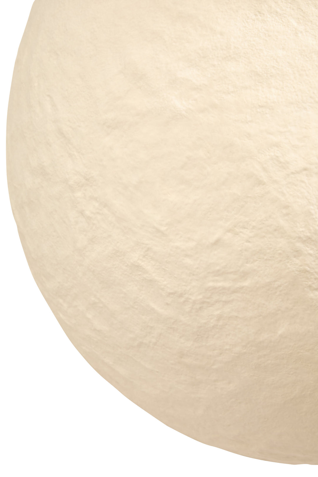 Vase Large Cream Cotton Ravessa Mache