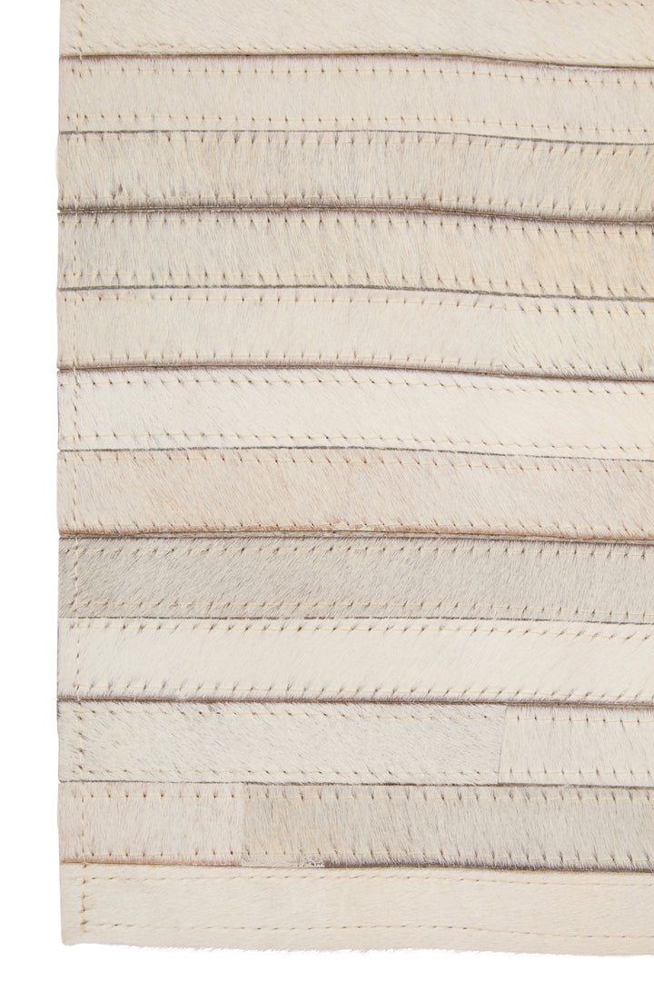 Bosie Safira Natural Leather Rug – Large