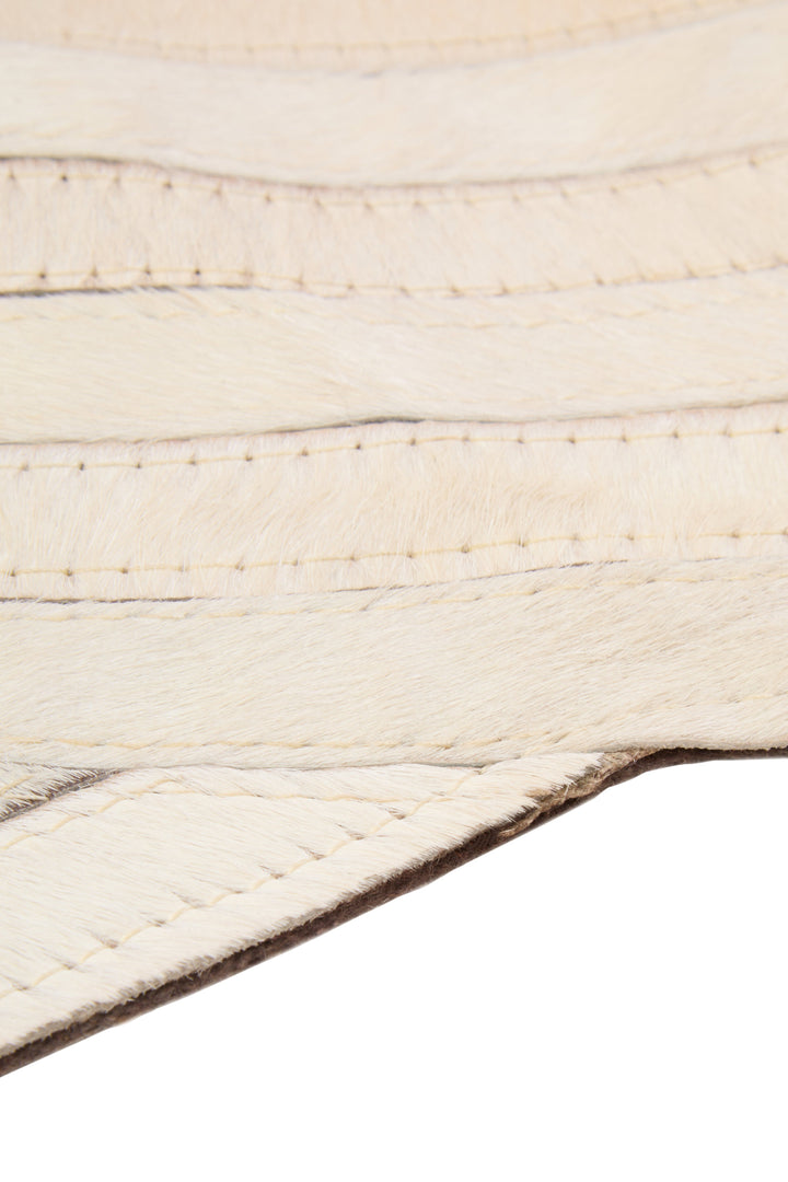 Bosie Safira Natural Leather Rug – Large