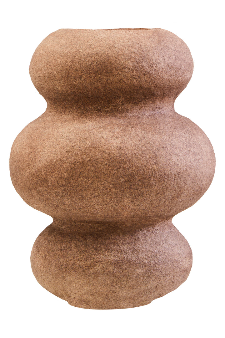 and Cotton Shell Coco Ravessa Bubble Mache Vase
