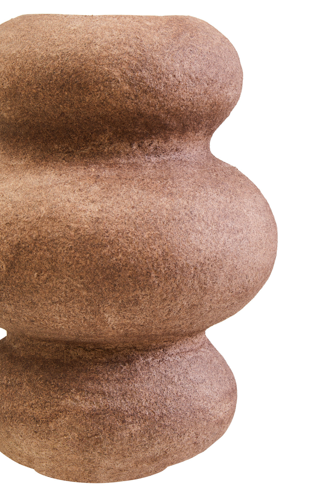 and Cotton Shell Coco Ravessa Bubble Mache Vase