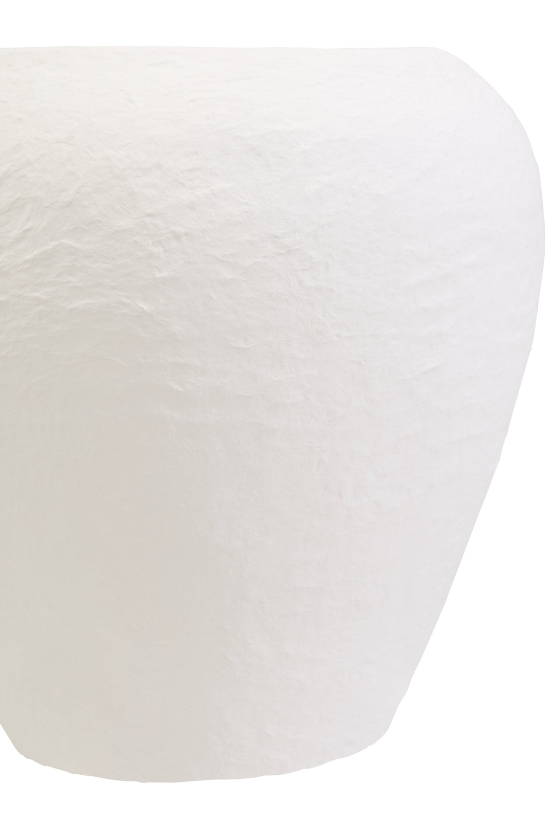 White Cotton Large Planter Mache Ravessa