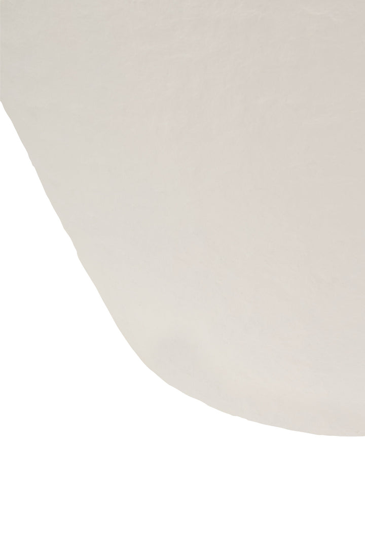 White Cotton Large Planter Mache Ravessa