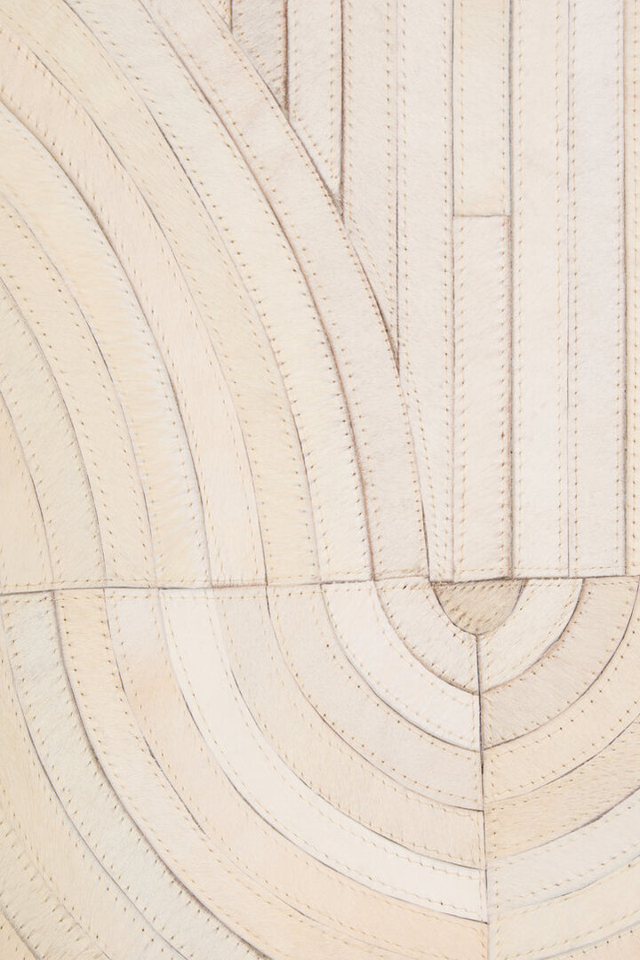 Oakridge Safira Hair-On-Leather Rug – Natural (Small)