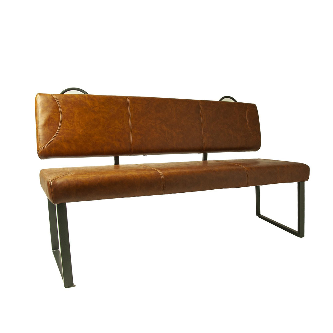 Palvane Back Seat Vegan Leather Tan