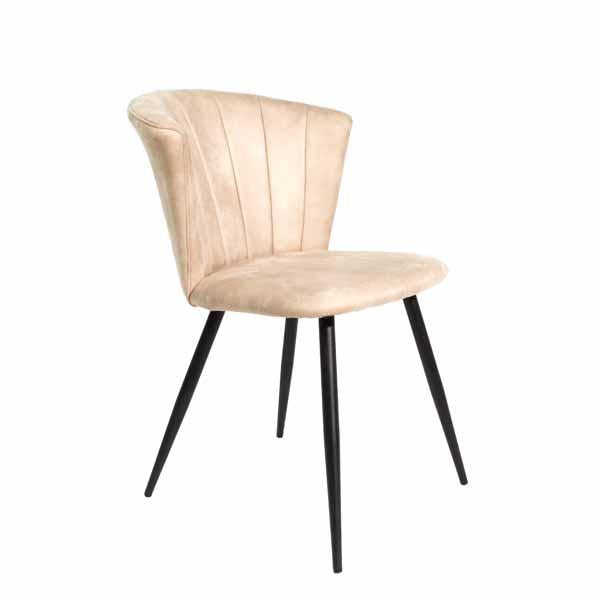 Quillera Dining Chair Moleskin Oyster SET OF 2