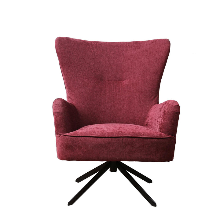 Torisse Armchair Chenille Berry