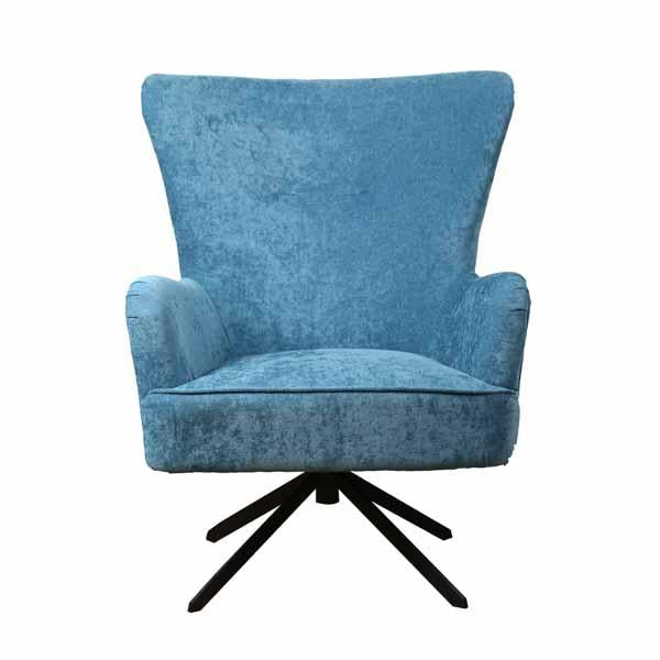 Torisse Armchair Chenille Ocean