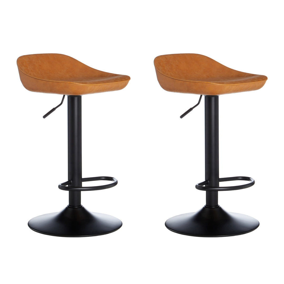 Dalston Camel Bar Stools – Set of 2