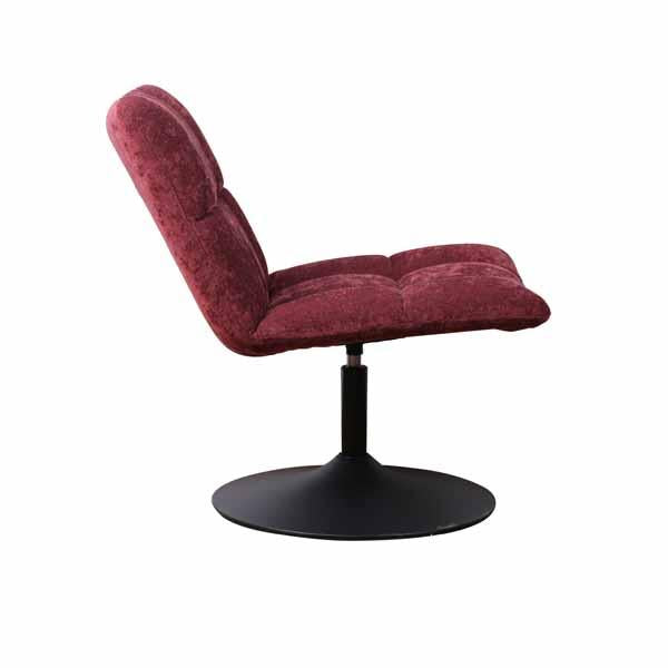 Ulvoria Swivel Chair Chenille Berry
