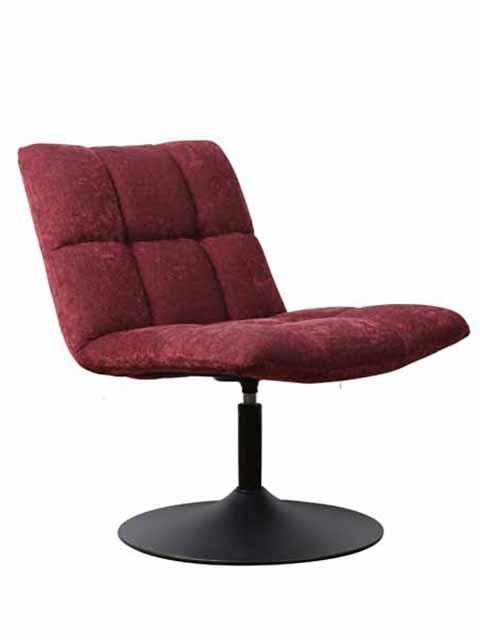 Ulvoria Swivel Chair Chenille Berry