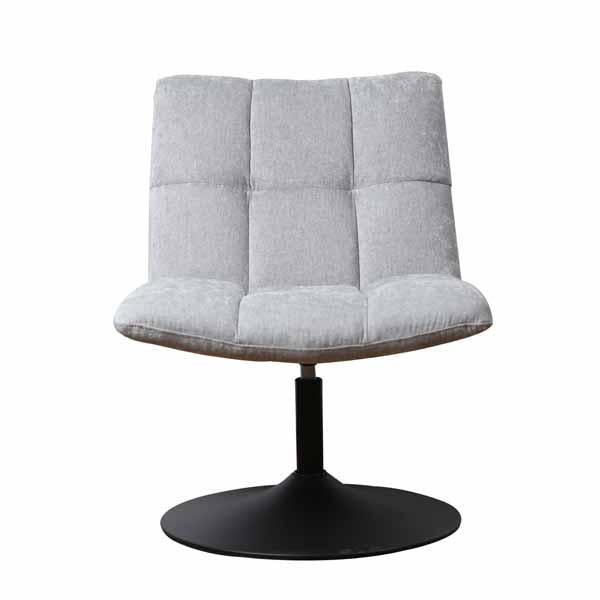 Ulvoria Swivel Chair Chenille Grey