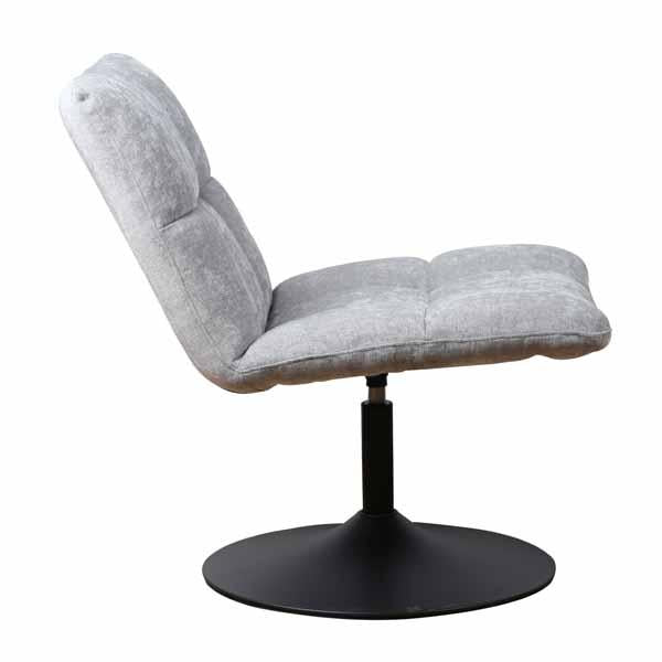 Ulvoria Swivel Chair Chenille Grey