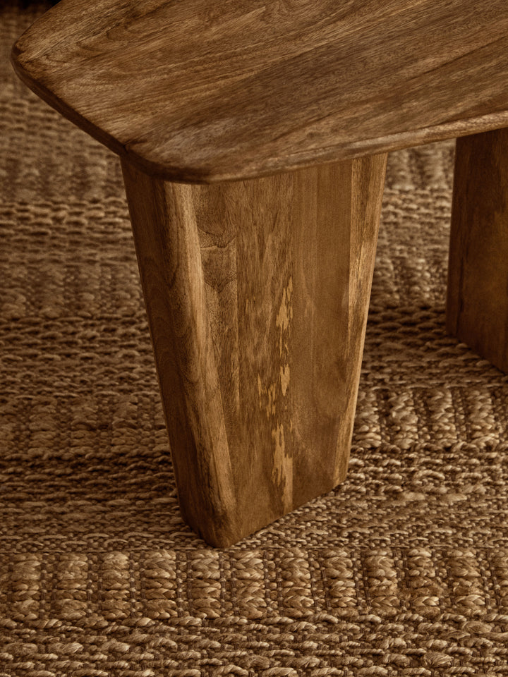 Walsa Coffee Table in Natural Mango Wood Finish