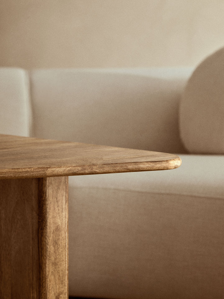 Walsa Coffee Table in Natural Mango Wood Finish