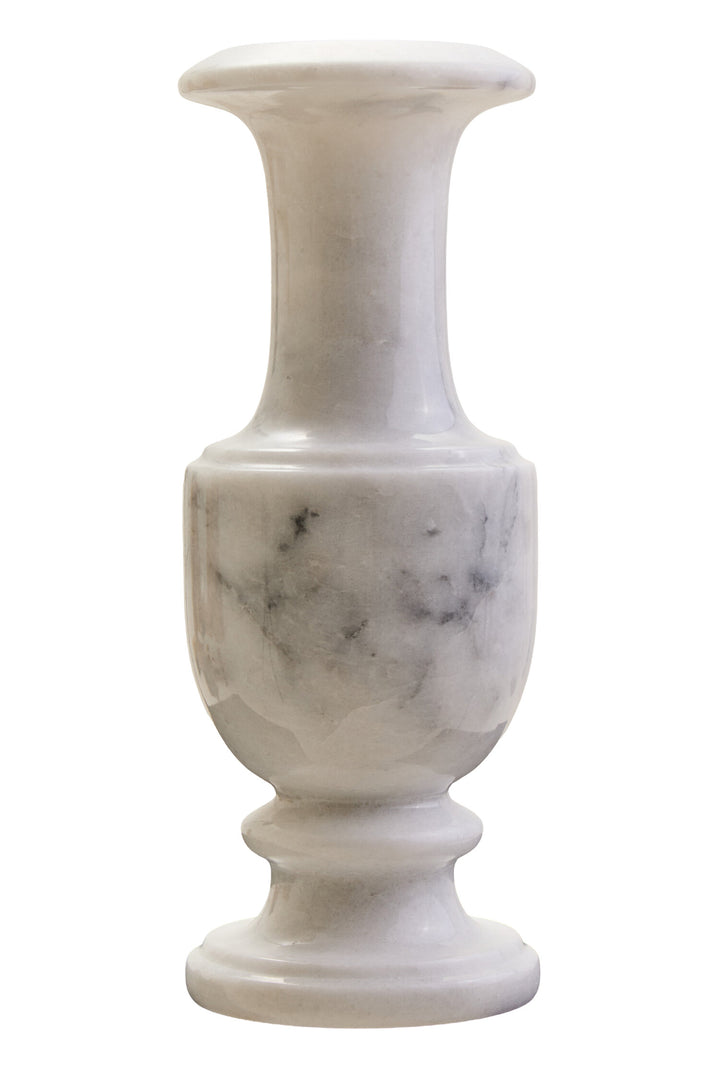 White Marble Vase Calvion