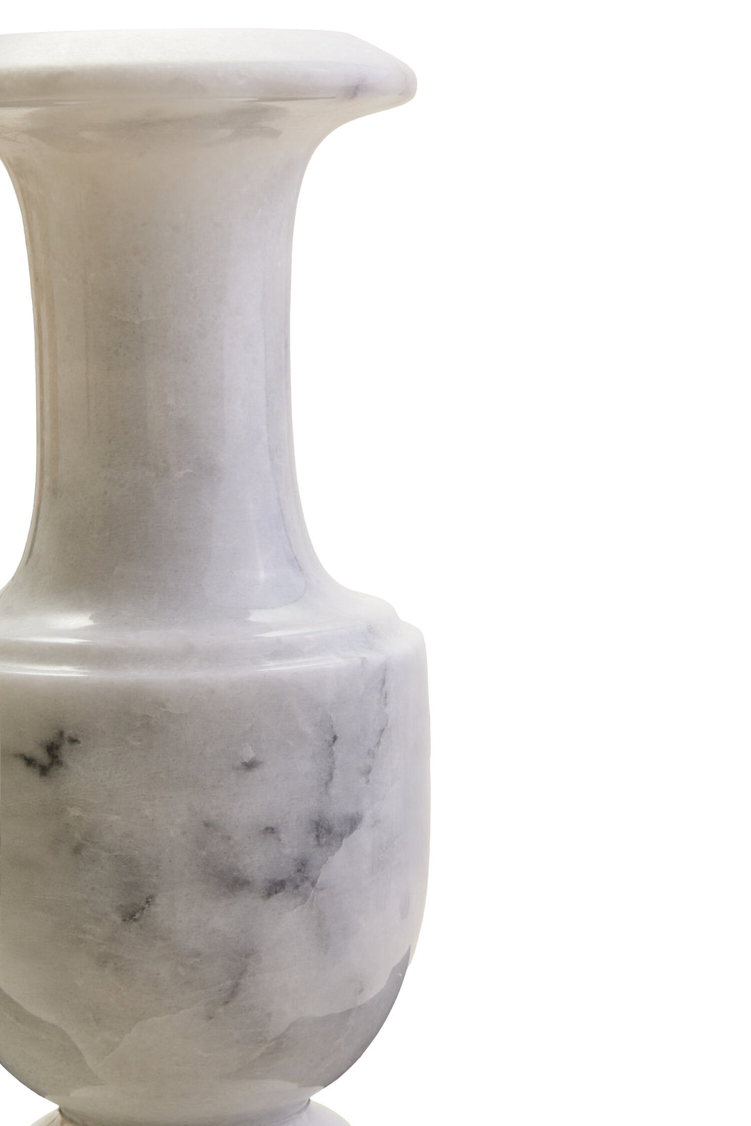 White Marble Vase Calvion