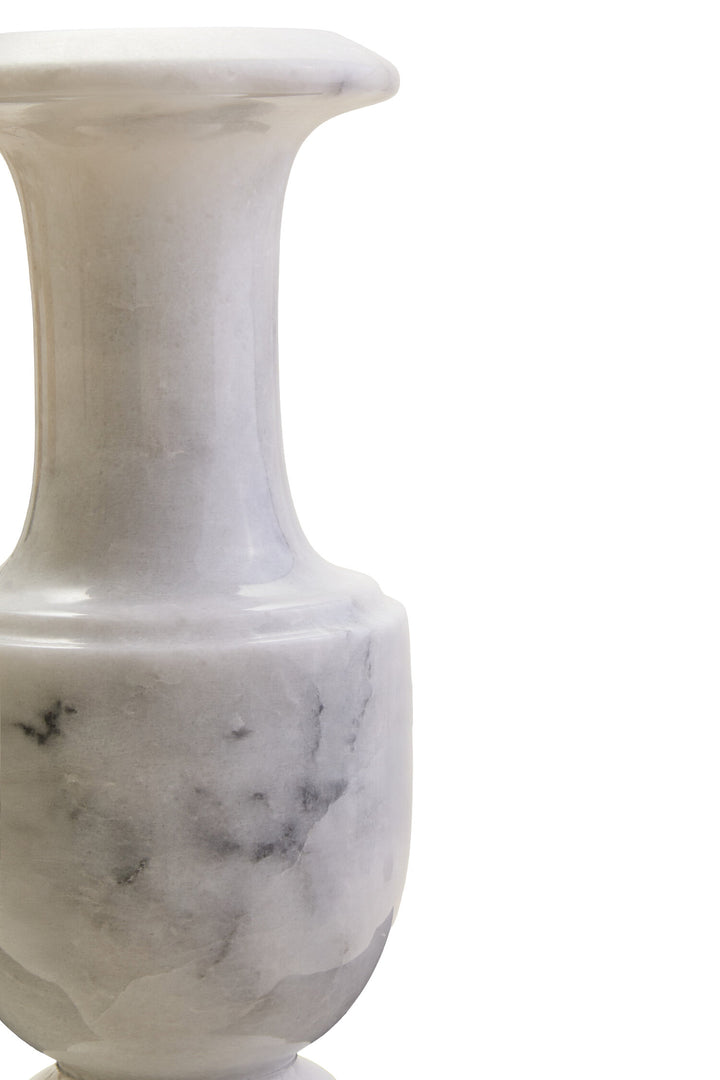 White Marble Vase Calvion