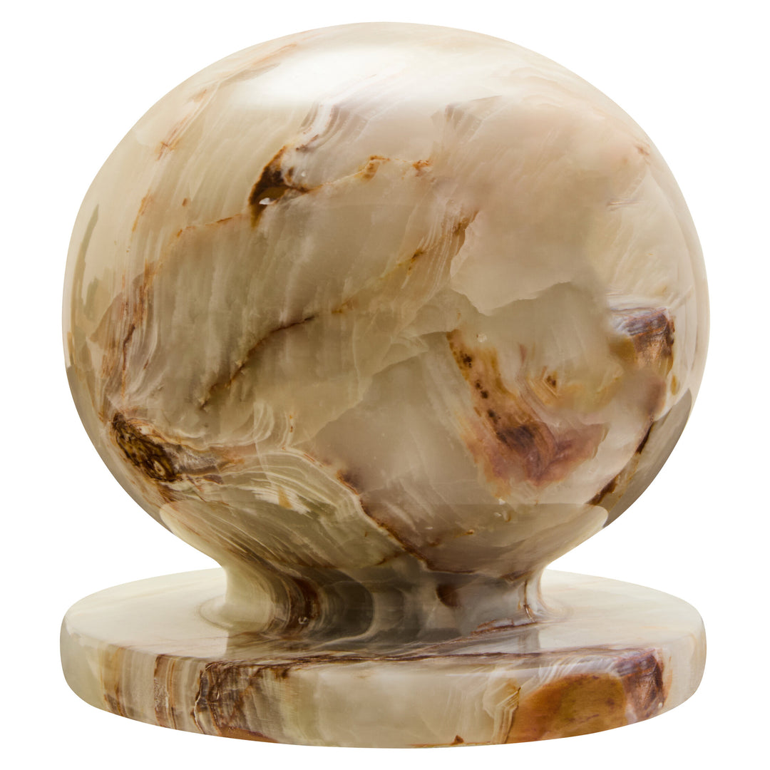 Onyx Valthera Ball Sculpture
