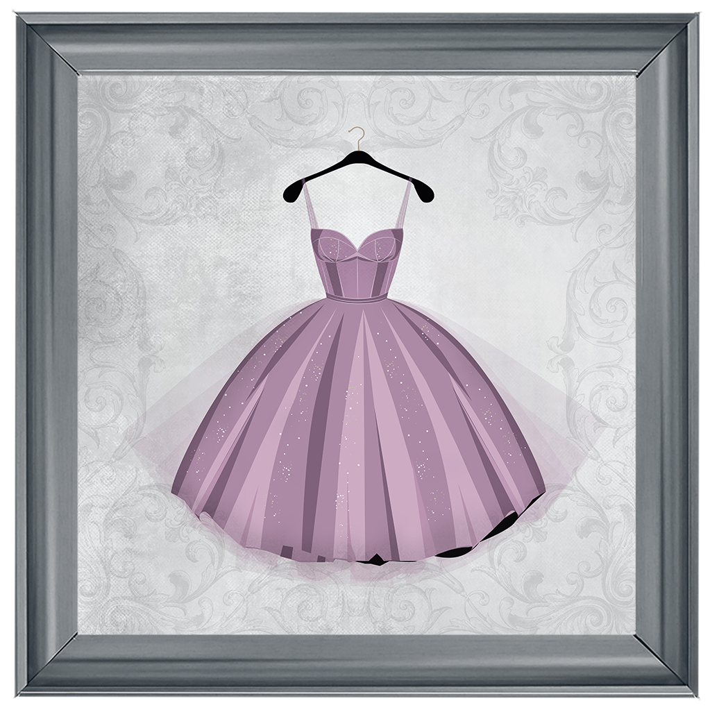 FS117 Pink Dress shimmer