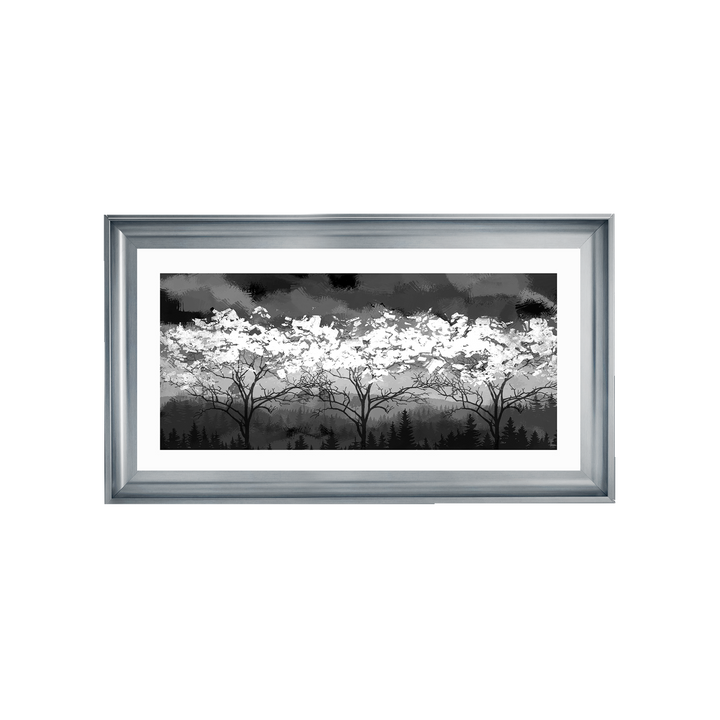 LS200 Black and white forest