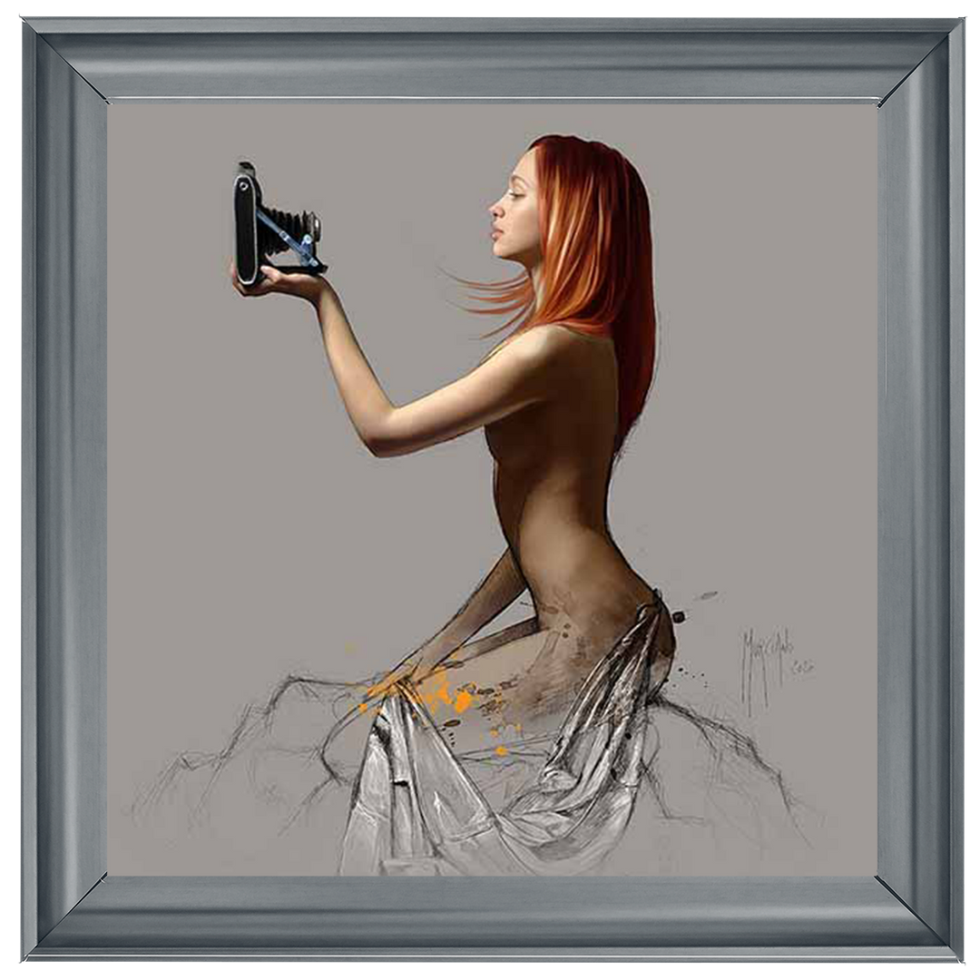 Nude Selfie Sketch