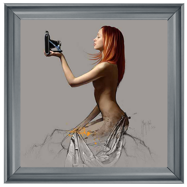 Nude Selfie Sketch