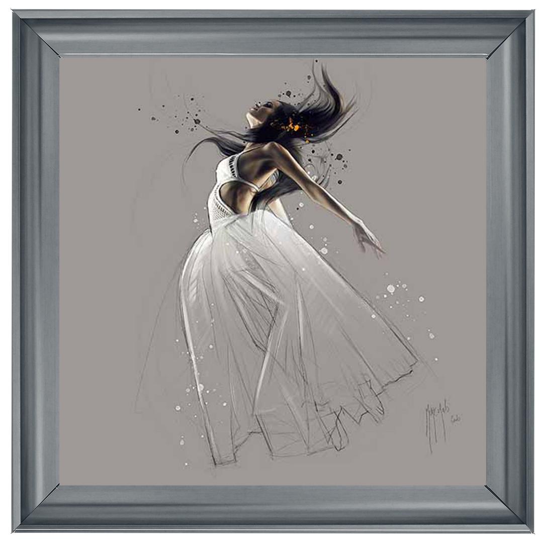 White Gown Sketch