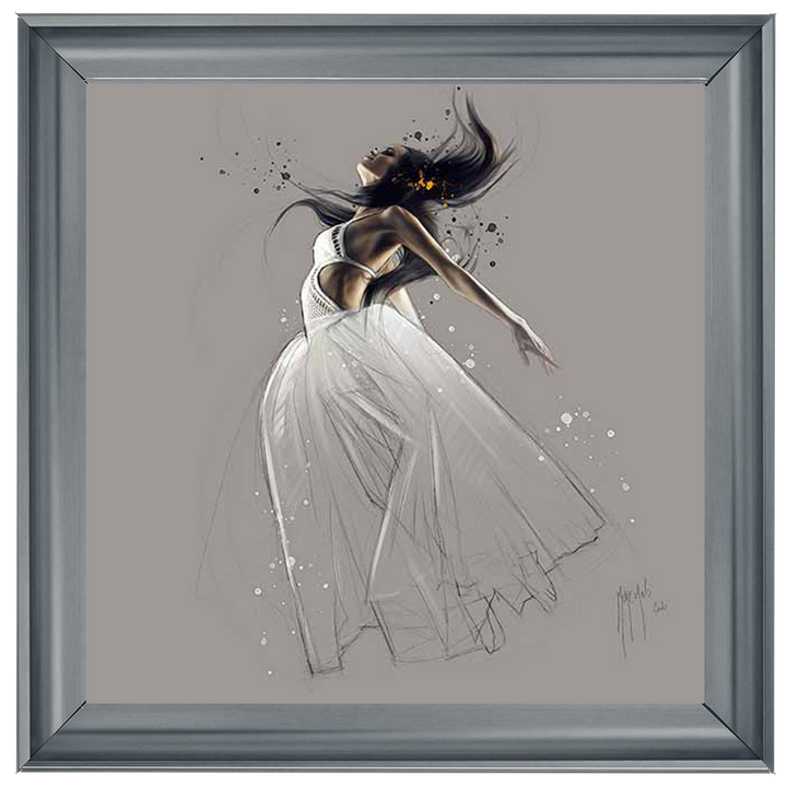 White Gown Sketch