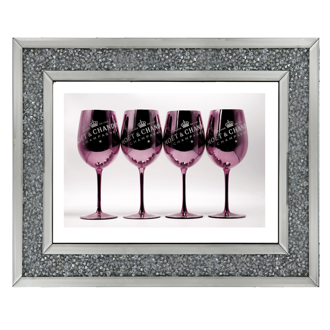Moet Glasses - Pink