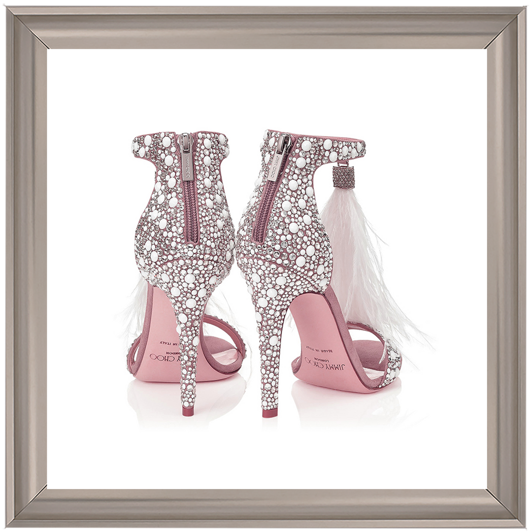 Pink Sole Fashion Shoes