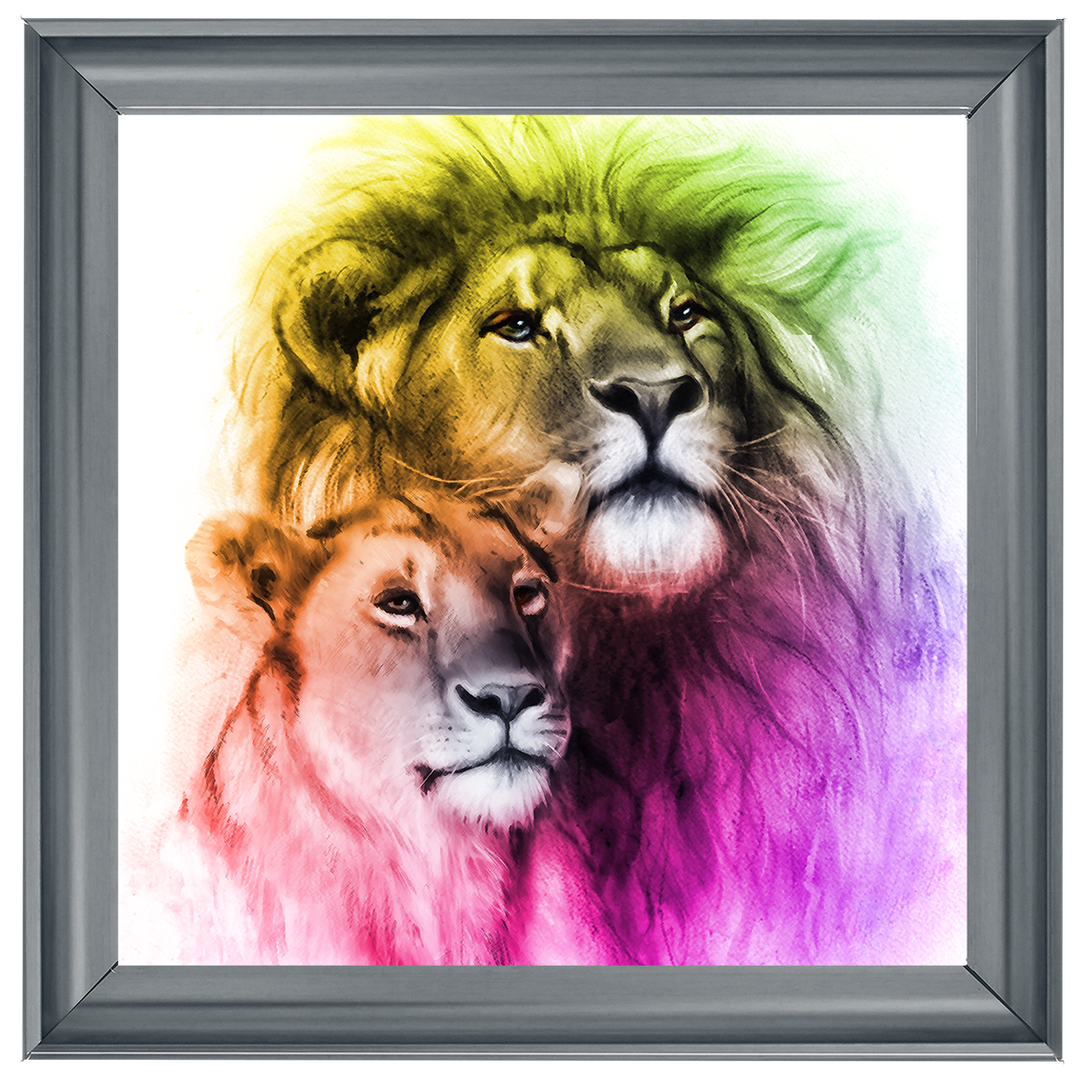 AN431 Proud Lion Couple