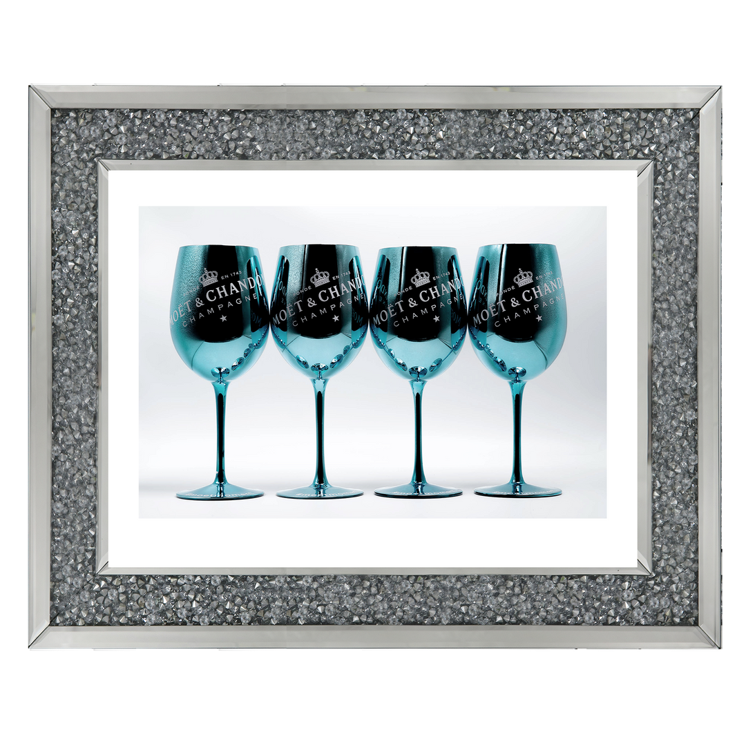 Moet Glasses - Sky Blue