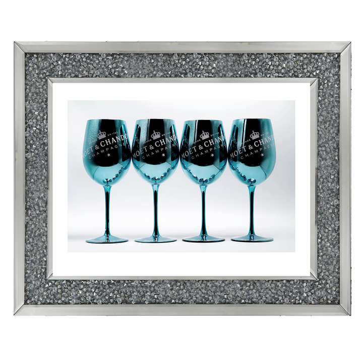 Moet Glasses - Sky Blue
