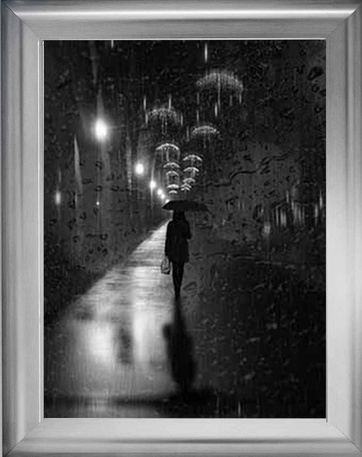 FG738 lady walking in Rain