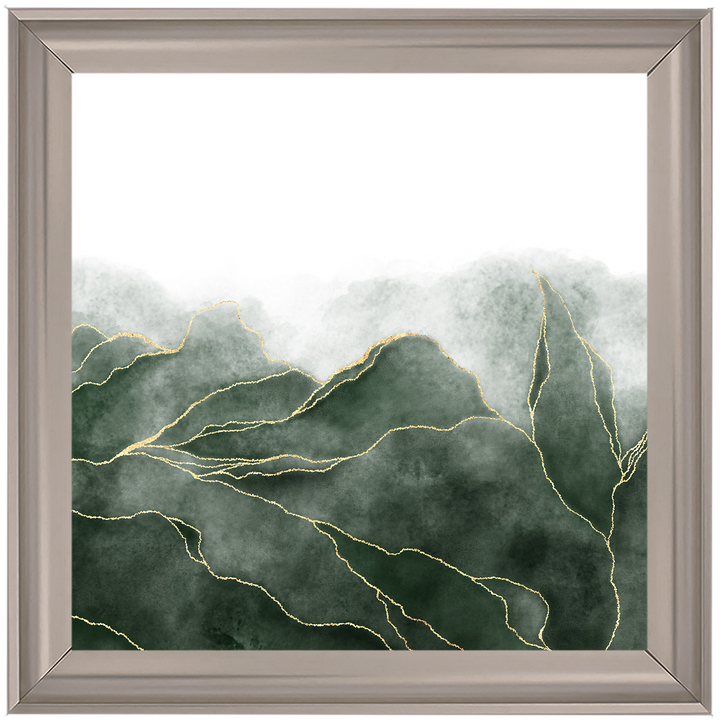 AB164 Green & Gold Abstract ||