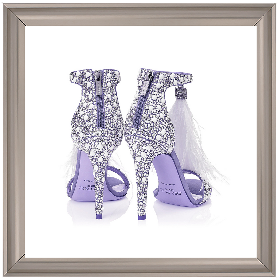 Purple Sole Fashion Shoes