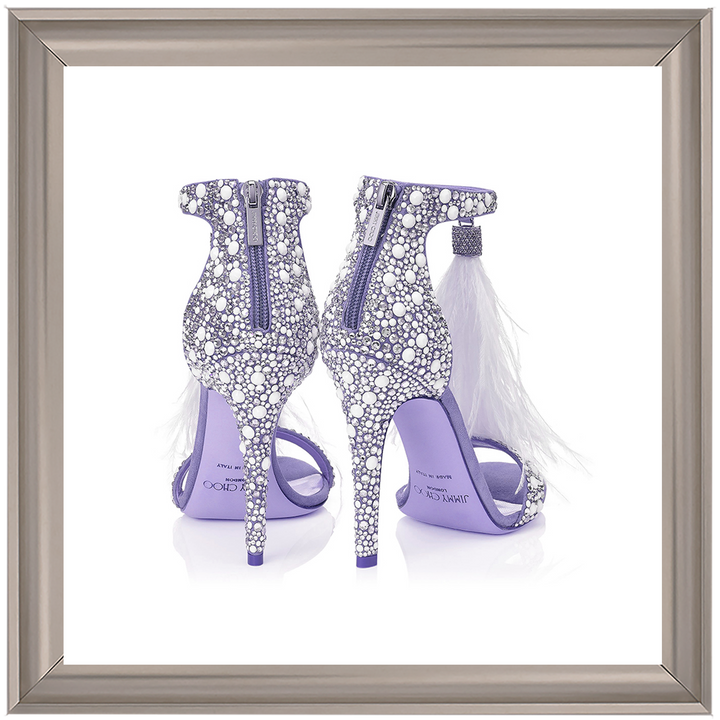 Purple Sole Fashion Shoes