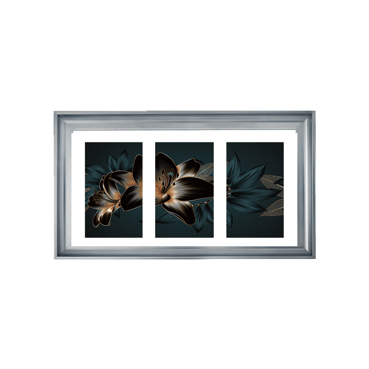 FL242 Black and blue beauty flower