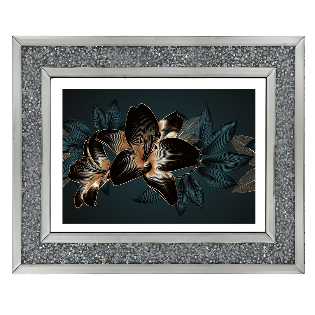 FL240 Black beauty flower II